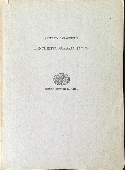L'inchiesta agraria Jacini