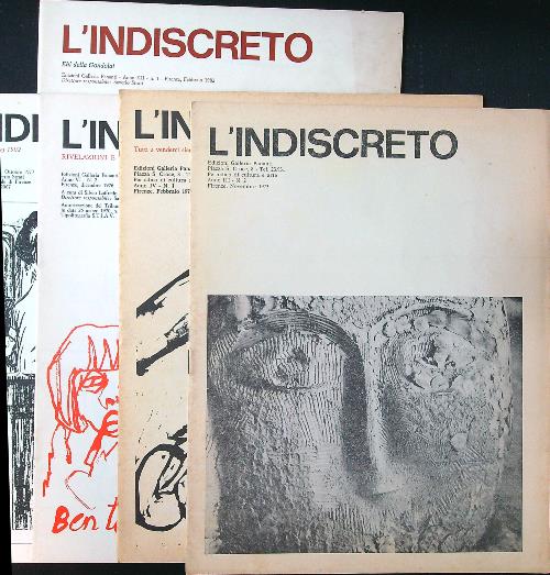 L'indiscreto 5 riviste annate varie