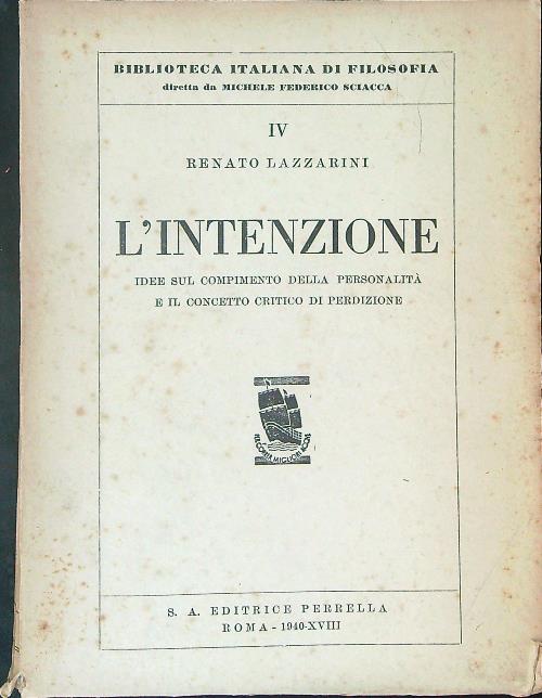 L'intenzione