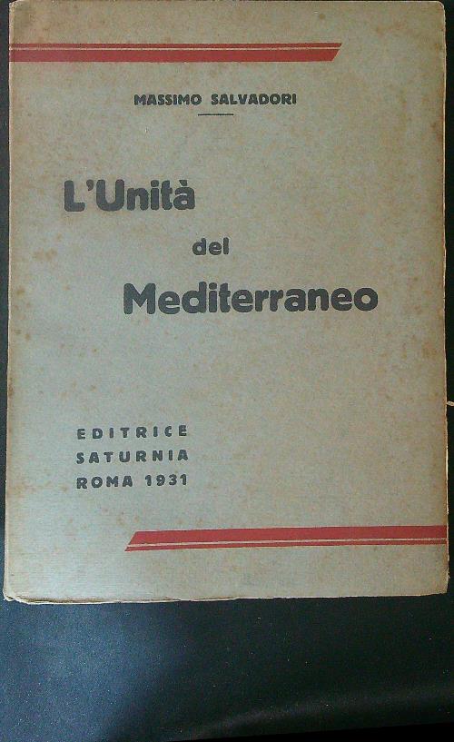 L'unita' del Mediterraneo