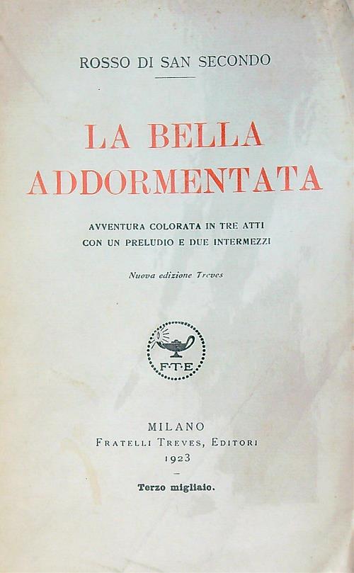 La bella addormentata