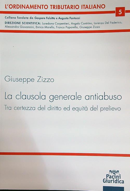 La clausola generale antiabuso tra certezza del diritto ed equita'