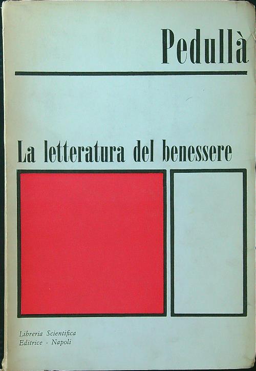 La letteratura del benessere
