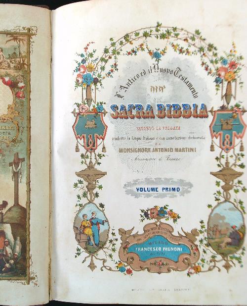 La sacra bibbia 4 voll.