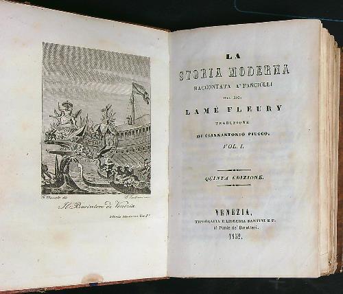 La storia moderna raccontata a' fanciulli vol 1-2