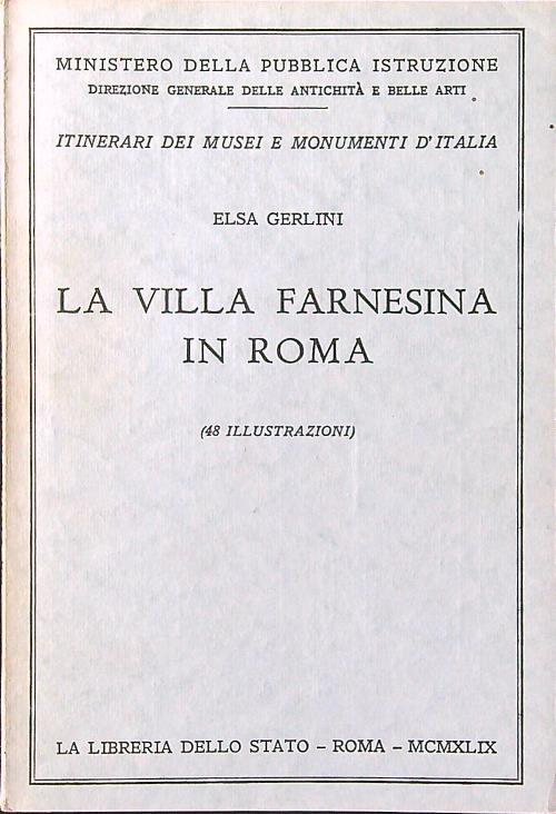La Villa Farnesina in Roma