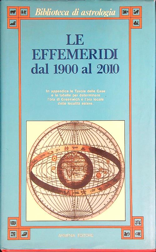 Le effemeridi dal 1900 al 2010