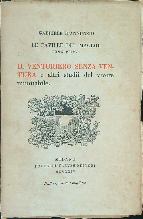 Le faville del maglio Tomo I
