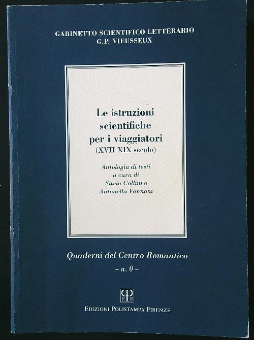 Le istruzioni scientifiche per i viaggiatori