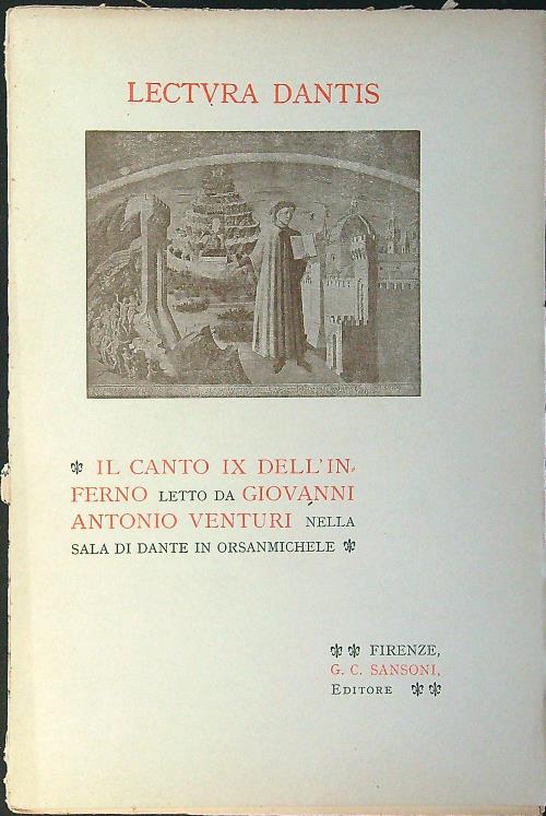 Lectura Dantis: il canto IX dell'Inferno