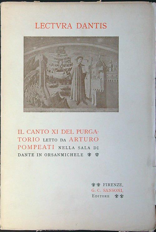 Lectura Dantis: il canto XI del Purgatorio