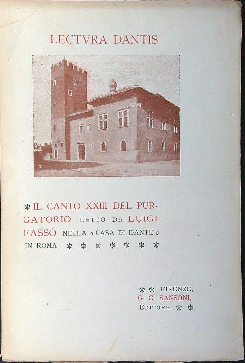 Lectura Dantis: il canto XXIII del Purgatorio
