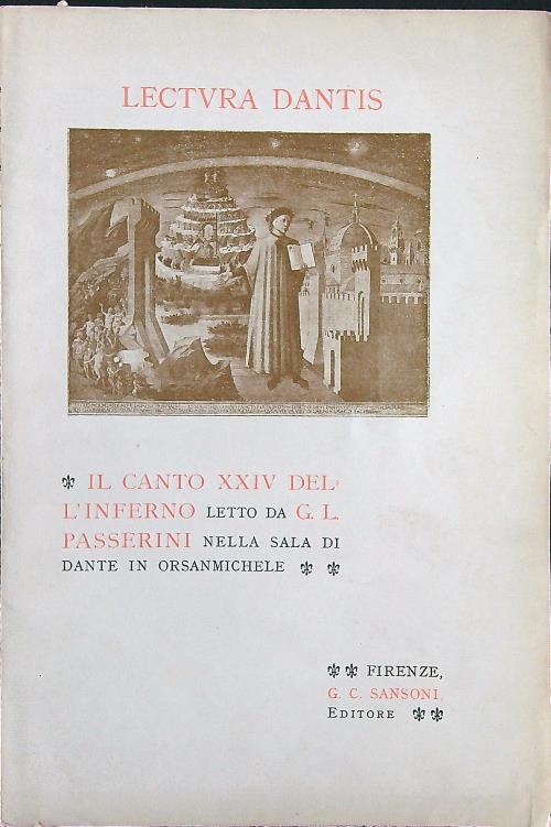 Lectura Dantis: il canto XXIV dell'Inferno