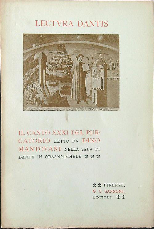 Lectura Dantis: il canto XXXI del Purgatorio