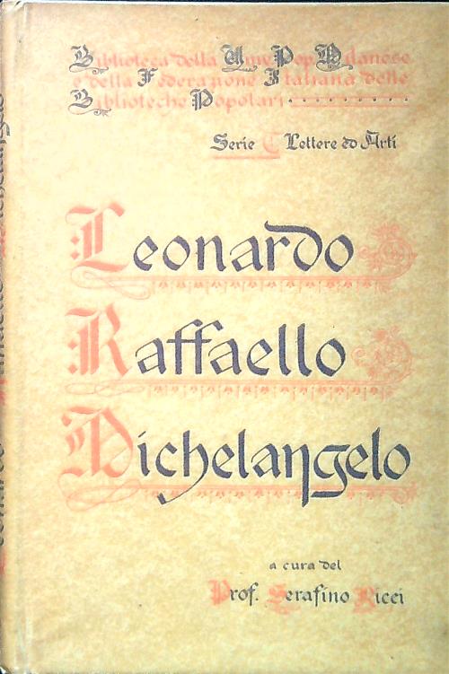 Leonardo Raffaello Michelangelo