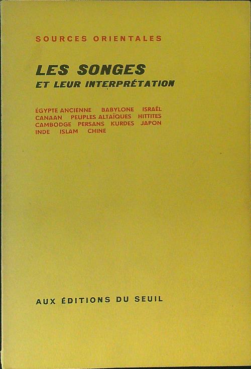 Les songes et leur interpretation