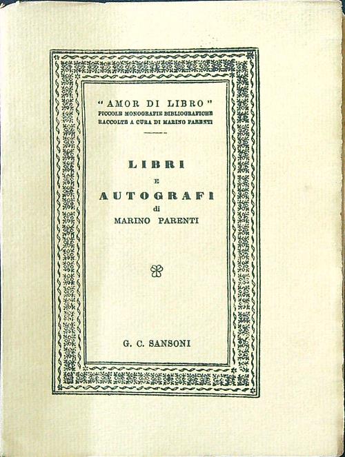 Libri di autografi