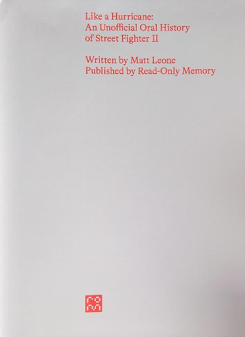 Like a Hurricane: An Unofficial Oral History of Street Fighter …