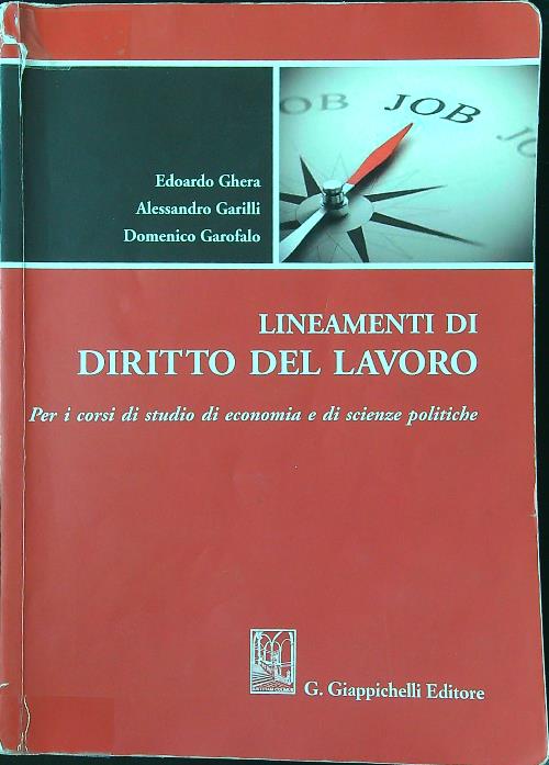 Lineamenti di diritto del lavoro. Per corsi studio Economia e …