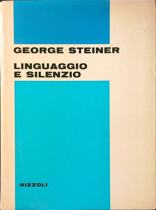 Linguaggio e silenzio