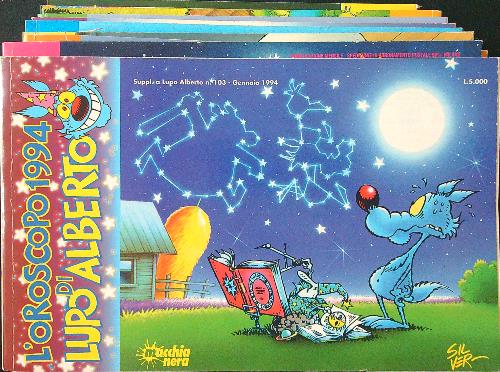 Lupo Alberto 1994 raccolta 13 numeri