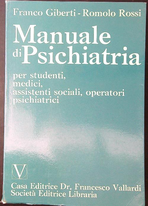 Manuale di psichiatria