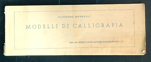 Modelli di calligrafia