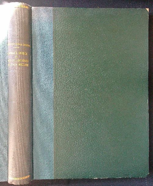 Monografia storica dei porti dell'antichita' nell'Italia insulare