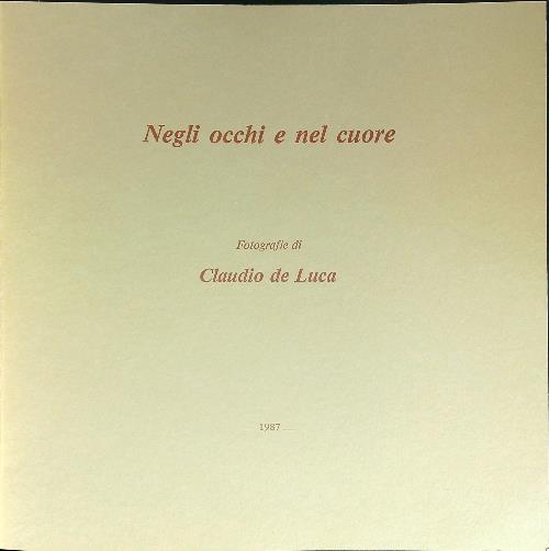 Negli occhi e nel cuore