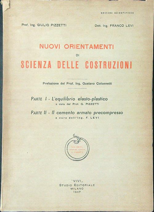 Nuovi orientali di scienza delle costruzioni