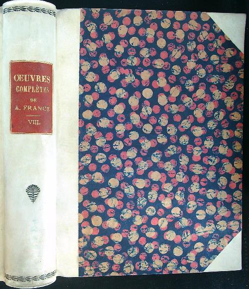 Oeuvres completes de A. France VIII