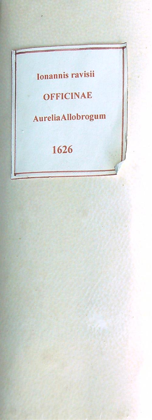 Officinae Ioannis Ravisii Textoris Epitome.Tomus primus + tomus secundus +Cornucopia