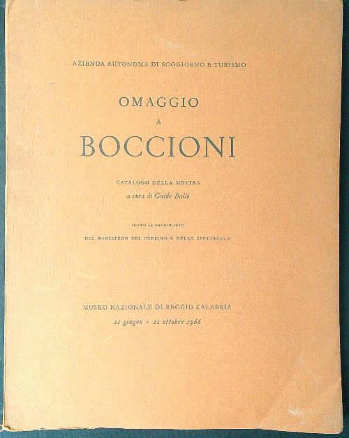 Omaggio a Boccioni