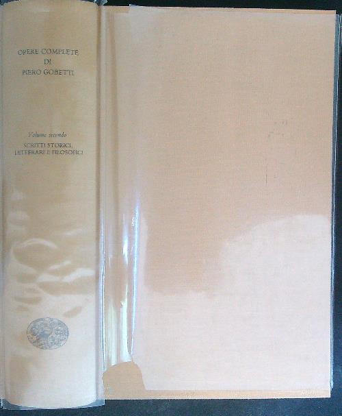 Opere complete di Piero Gobetti Vol 2
