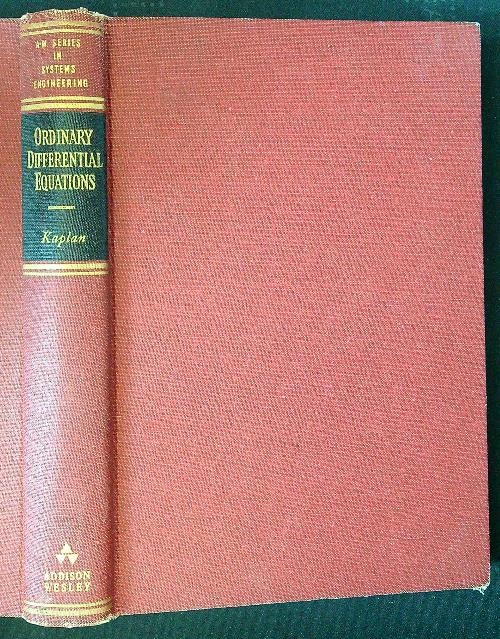 Ordinary differential equations