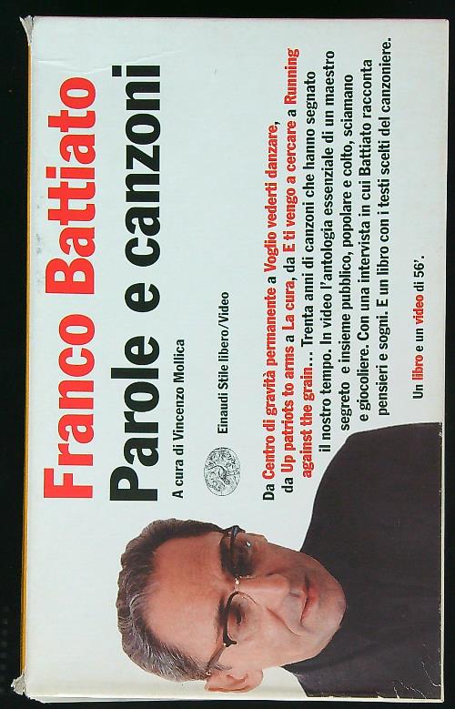 Parole e canzoni. Con videocassetta