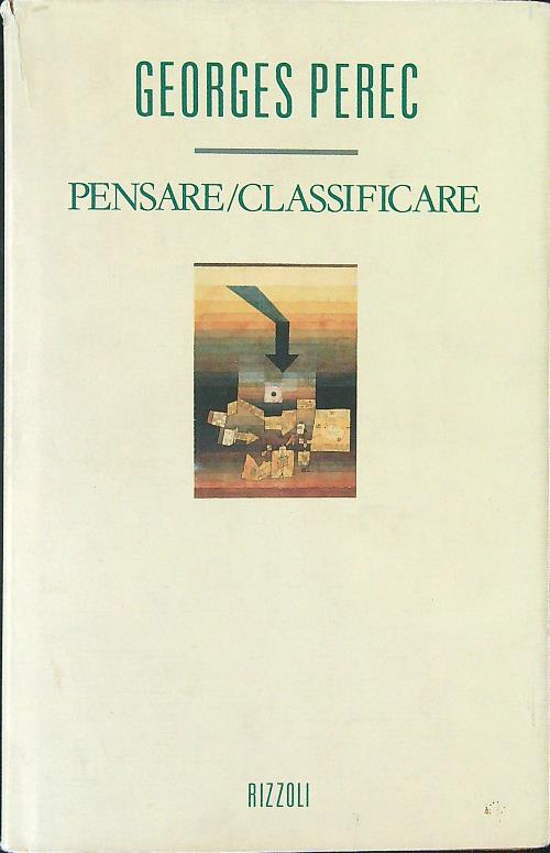 Pensare/classificare
