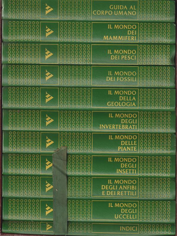 Piccola enciclopedia Mondadori di scienze naturali 11 voll.