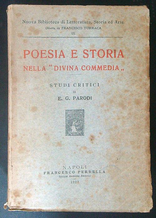 Poesia e storia nella Divina Commedia