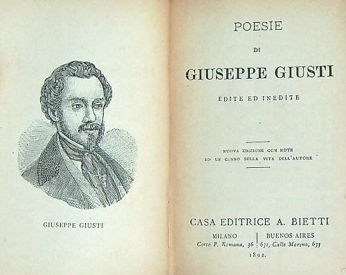 Poesie. Edite ed inedite