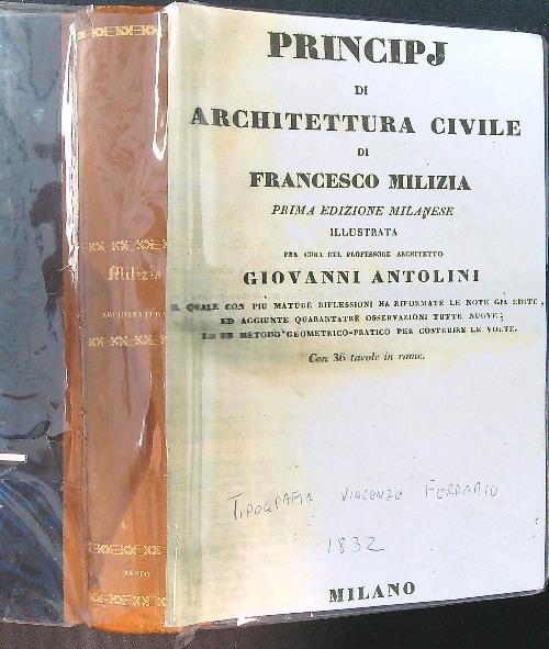 Principj di architettura civile