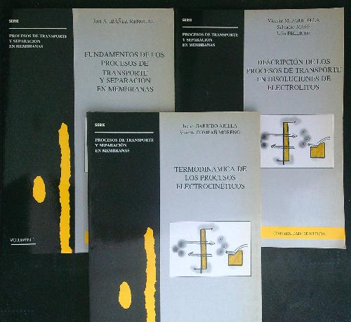 Procesos de transporte y separacion en membranas 3 vv
