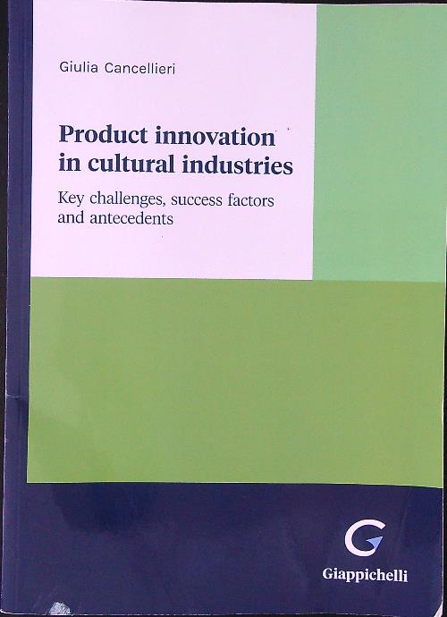 Product innovation in cultural industries