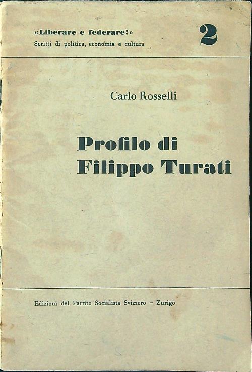 Profilo di Filippo Turati
