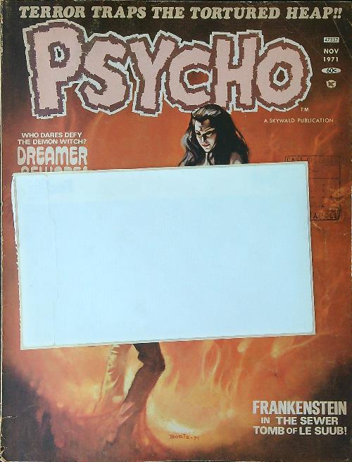 Psycho Vol 1 no 5 / Nov 1971