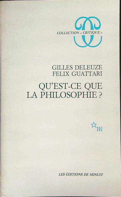 Qu'est-ce que la philosophie ?