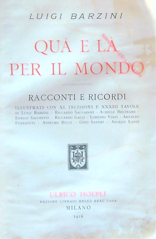 Qua e la' per il mondo