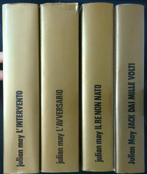 Quattro volumi di Julian May