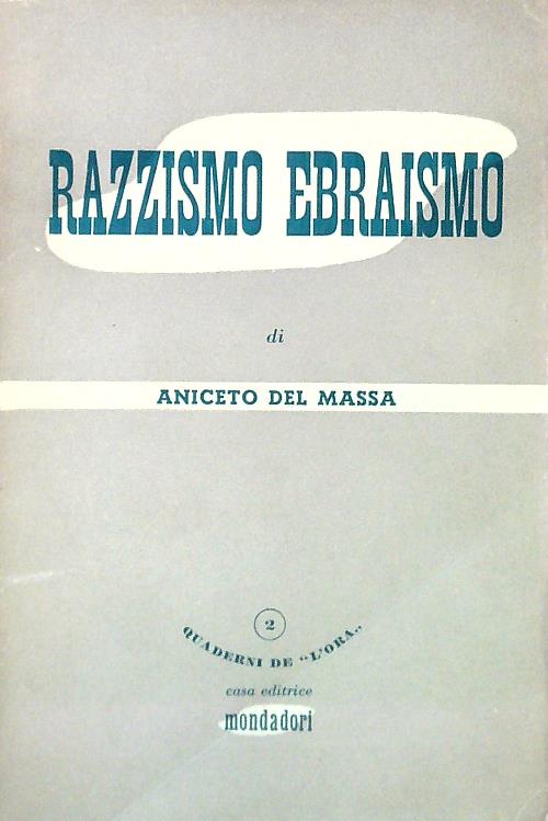 Razzismo ebraismo
