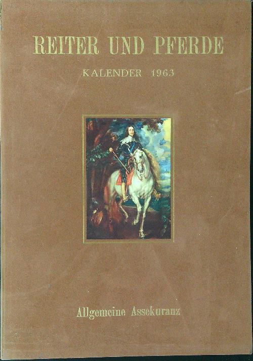 Reiter und Pferde Kalender 1963